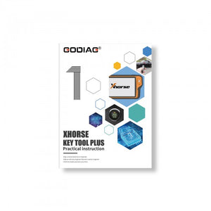 2023 GODIAG Key Tool Plus Practical Instruction 1&2 Two Books for Locksmith and Vehicle Maintenance Engineer
